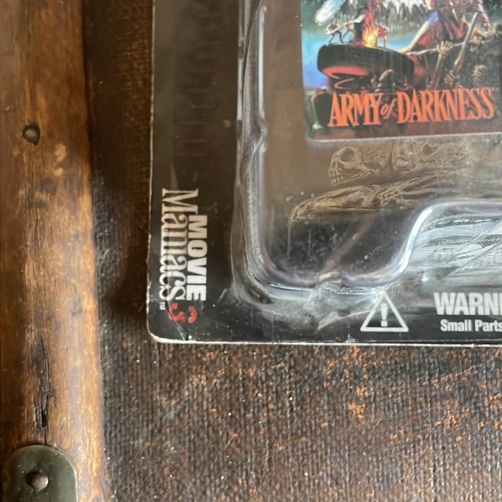 McFarlane Toys Movie Maniacs 3 "Army of Darkness" Ash Action Figure MOC NIP 2000 - Picture 5 of 11